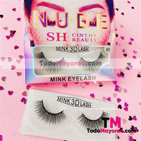 Pesta As New Nude Mink Eyelash D N A La Moda Mayoreo M