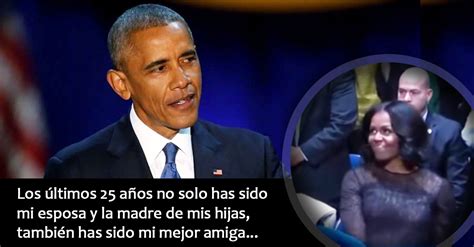 Barack Obama Se Despide Y Llora Agradeciendo A Michelle