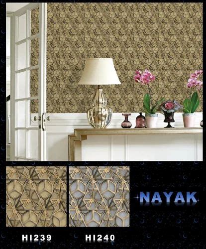 Brown Nayak HI239 Printed Paper Wallpaper For Wall Decor At Rs 150 Sq