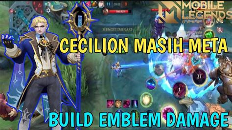 Pakai Build Dan Emblem Damage Untuk Cecilion Meta Sekarang Best Build