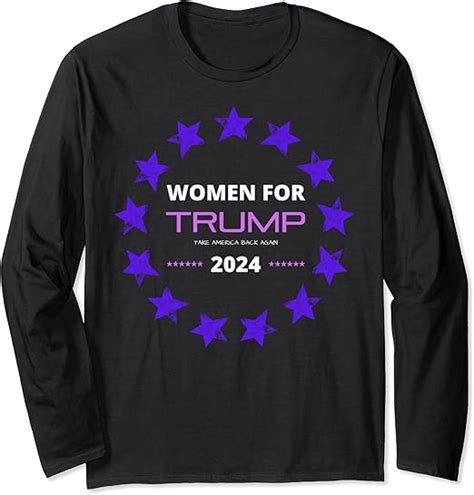 Women For Donald Trump 2024 Reelect Take America Back Again