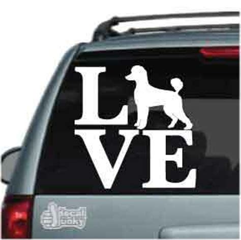 Poodle Decals Stickers For Cars Trucks And Windows