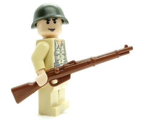 BrickArms Italian Carcano M91/38 Rifle LEGO Minifigure Weapon