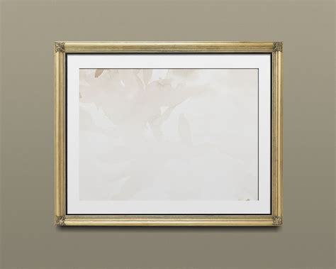 Gold picture frame mockup, editable | Premium PSD Mockup - rawpixel