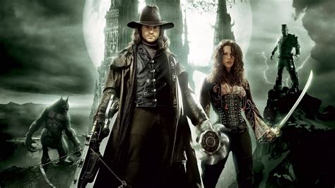 Download Hugh Jackman Van Helsing Poster Wallpaper | Wallpapers.com