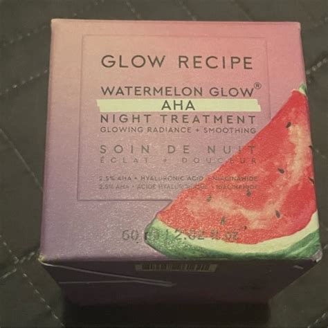 Sephora Skincare Glow Recipe Watermelon Glow Aha Night Treatment