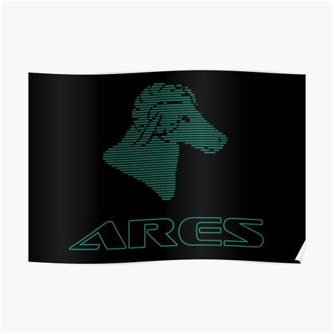 "ARES Logo" Poster for Sale by Kirynn | Redbubble