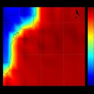 The Spatial Distribution Of The Differences Between Direct And Adjusted