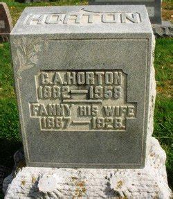 Clarence Albert Horton 1882 1958 Mémorial Find a Grave