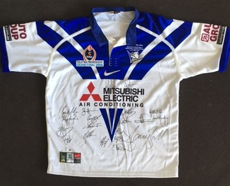 2004 Canterbury Bulldogs jersey :: Australian Memorabilia Association