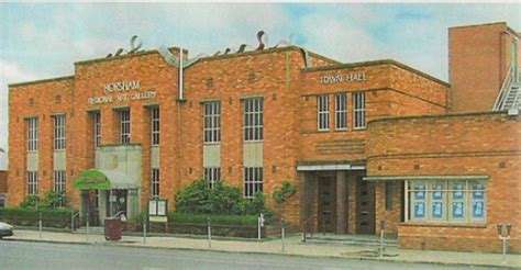 Town Hall Horsham Summer 2016 The Art Deco And Modernism Society