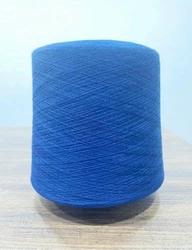 Ring Spun Ply Dyed Blue Cotton Yarn Count At Best Price In