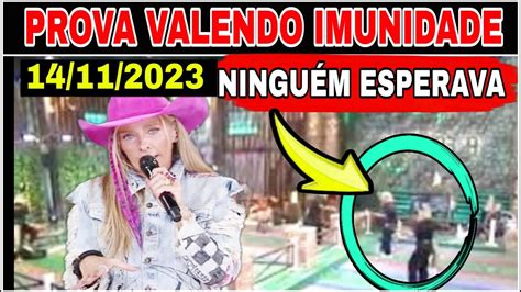 A FAZENDAPROVA VALENDO IMUNIDADE AGORA NA FAZENDA QUEM VENCEU YouTube