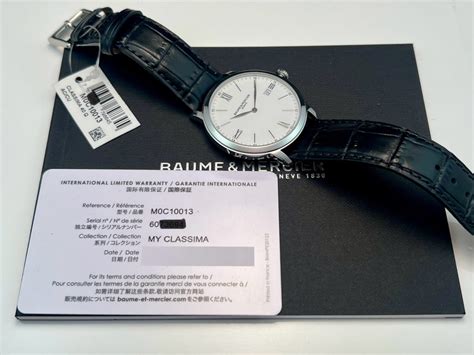 Baume Mercier Classima M C No Reserve Price Men