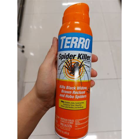 Terro Spider Killer Spray 453grams Also Kills Spiders Ants Cockroaches Scorpions Ticks Bedbugs