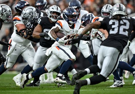 Estatísticas De Jogadores Da Partida Denver Broncos X Raiders - Broncos vs. Raiders updates and highlights from the NFL Week 14 game