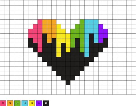 Heart Perler Beads 35 Free Patterns Diy Candy