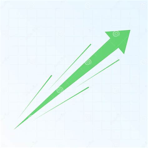 Corporate Business Growth Arrow Showing Upward Trend Stock Vector Illustration Of Company