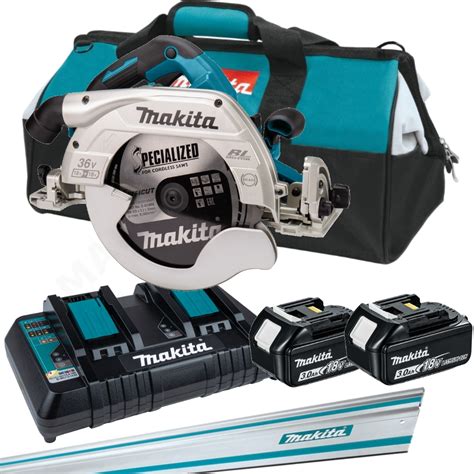 MAKITA DHS900UPF2B Akumulatorowa Pilarka Tarczowa 235mm LXT 18V 2x18V