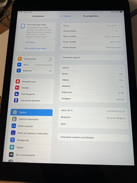 Apple IPad 7 Gen WiFi 32GB Stan Bdb 10 2 A13 Warszawa Kup Teraz Na