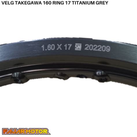 Jual Takegawa Velg Ring Wl Shape Kotak Gold Silver Red Blue