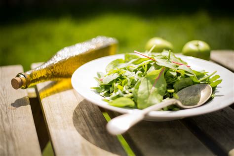 Banco De Imagens Mesa Prato Comida Salada Verde Erva Produzir