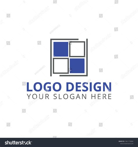 Windows Logo Design Professional Logo Stock Vector (Royalty Free ...