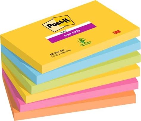 Post It Super Sticky Big Notes Bloc De Feuilles Mm X Mm