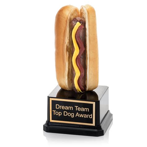 Hot Dog Trophy Hotdog Lover T Hot Dog Eating Contest Award Cook