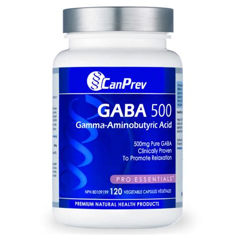 Canprev Gaba 500mg 120s Fiddleheads Health And Nutrition