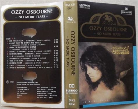 Ozzy Osbourne - No More Tears - Encyclopaedia Metallum: The Metal Archives