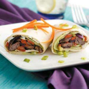 Colorful Beef Wraps Recipe: How to Make It