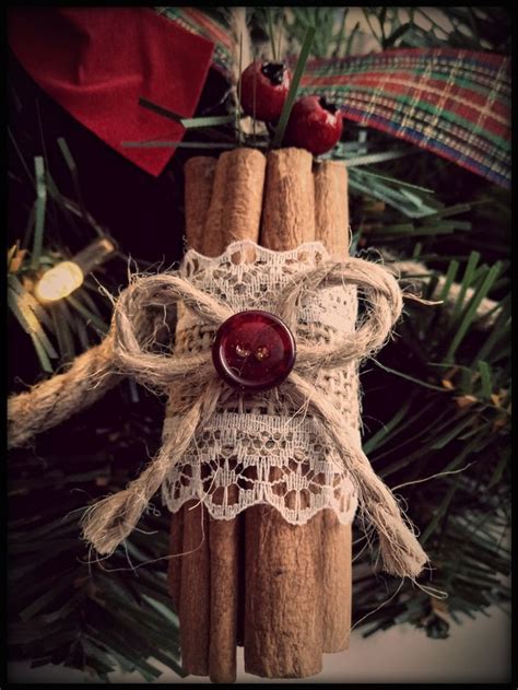 Cinnamon Stick Christmas Ornaments | Christmas crafts to sell bazaars ...