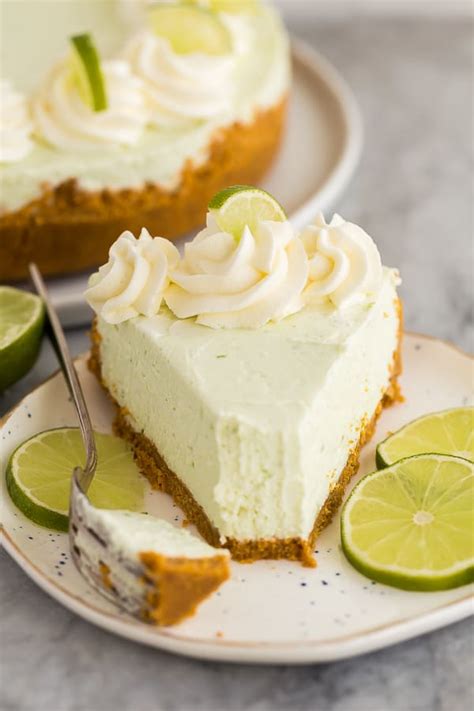 Easy Key Lime Cheesecake No Bake Video The Recipe Rebel