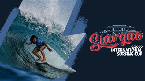 Watch Live Siargao International Surfing Cup Finals Day Youtube