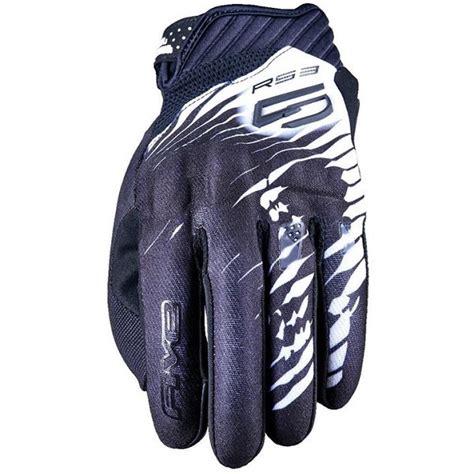 Five Rs Evo Graphics Skull Black White L