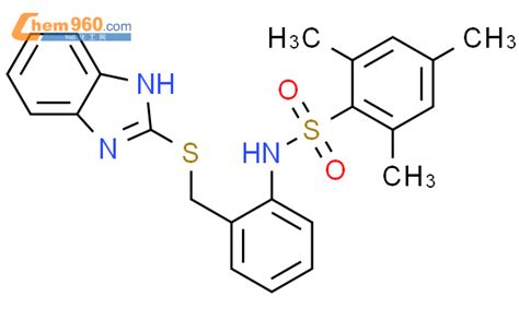 104661 58 7 Benzenesulfonamide N 2 1H Benzimidazol 2 Ylthio Methyl