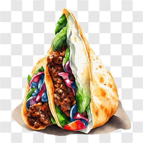 Download Mouthwatering Pitas With Various Fillings Png Online