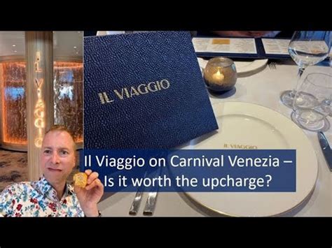 Carnival Venezia Il Viaggio Grand Opening Dinner Inaugural Sailing