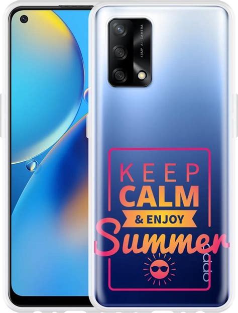 Oppo A74 4G Hoesje Summer Time Designed By Cazy Bol