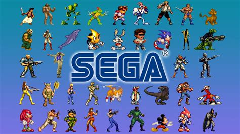 Sega Wallpapers K Hd Sega Backgrounds On Wallpaperbat