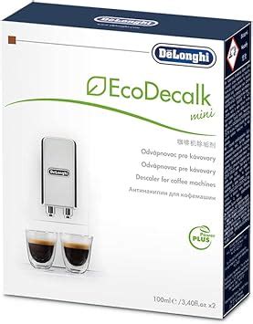 De Longhi EcoDecalk Descaler Eco Friendly Universal Descaling Solution