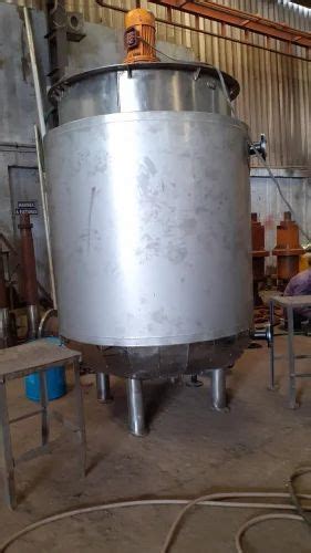 Stainless Steel MS Jacketed Tank Capacity 5000 10000 L At Rs 750000