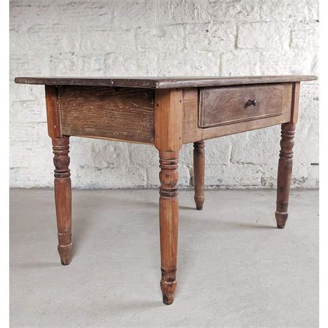 Antique French Fruitwood Farmhouse Table Prep Table Gorgeous Colou