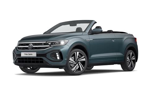 VOLKSWAGEN T ROC CABRIOLET 1 5 TSI EVO R Line 2dr DSG Lease Deals