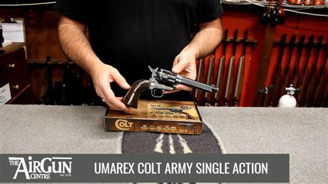 Umarex Colt 45 SAA Peacemaker Air Pistol Review YouTube