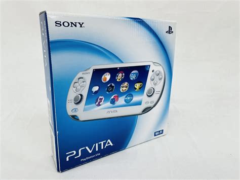 PS Vita クリスタルホワイト 限定版 PCH 1100 AB02 メルカリShops