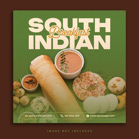 South Indian Food Banner