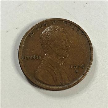 1916 S Lincoln Head Wheat Cent Nice Detail Property Room