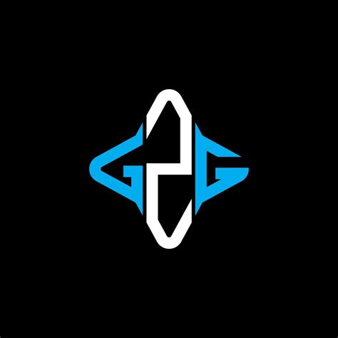 GZG letter logo creative design with vector graphic 7926917 Vector Art ...